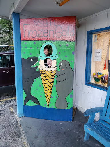 Ice Cream Shop «Frozen Gold Ice Cream Shoppe», reviews and photos, 104 Eddie Rd, New Smyrna Beach, FL 32168, USA