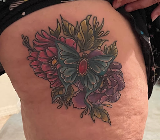 Explore mf doom tattoo ideas, creative tattoo ideas in Ocoee, available at Slaughterized Ink Tattoo and Piercing Studio