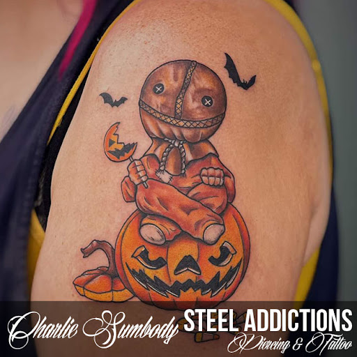 Explore self made tattoo ideas, creative tattoo ideas in Toledo, available at Steel Addictions