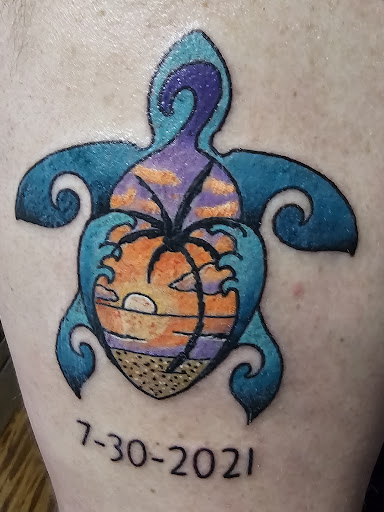 Explore moon tattoo ideas for men, creative tattoo ideas in Indianapolis, available at Artistic Skin Design and Body Piercing