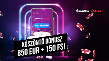 Arlekin Casino - online kaszinó a játékok széles választékával Szegeden