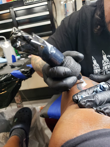 Explore hip and thigh tattoo ideas, creative tattoo ideas in Mountain Ranch, available at INKD UP TATTOO STUDIO