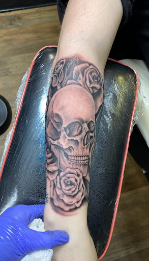 Explore back forearm tattoo ideas, creative tattoo ideas in Shallotte, available at Ocean Isle Ink & Piercing