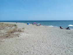 Plage de Talasani'in fotoğrafı düz ve uzun ile birlikte
