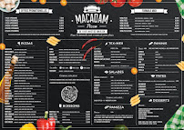 Carte du Macadam Pizza à Boissy-Saint-Léger
