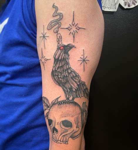 Explore small harry potter tattoo ideas, creative tattoo ideas in Cincinnati, available at Opal Moon Tattoo