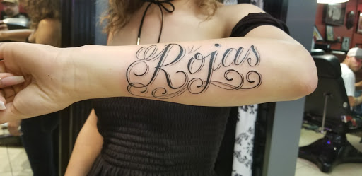 Explore jason tattoo ideas, creative tattoo ideas in Odessa, available at Evil Ink Tattoo