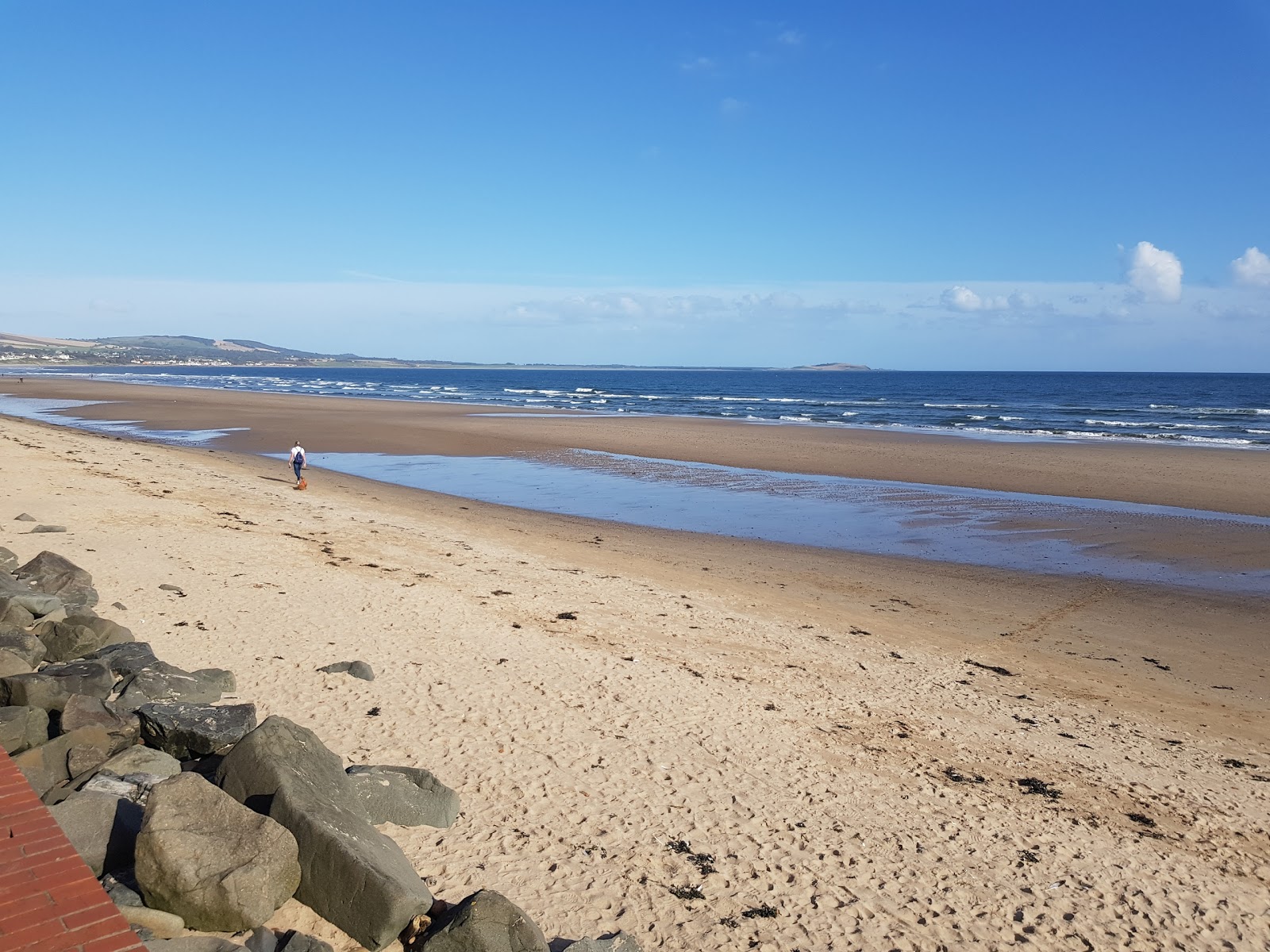 Photo of Leven Beach with bright sand surface