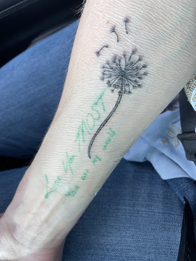 Explore angel neck tattoo ideas, creative tattoo ideas in Oklahoma City, available at SB Body Arts