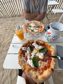 Pizza du Restaurant italien Monica - Le Clan des Mamma La Baule - Restaurant de plage à La Baule-Escoublac - n°20