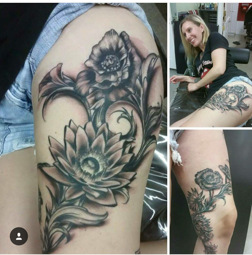 Explore tattoo filler ideas for sleeve, creative tattoo ideas in Easley, available at Amber Island Tattoo