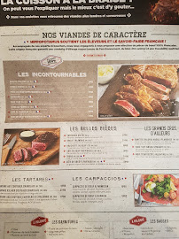 Restaurant Hippopotamus Steakhouse à Compiègne - menu / carte