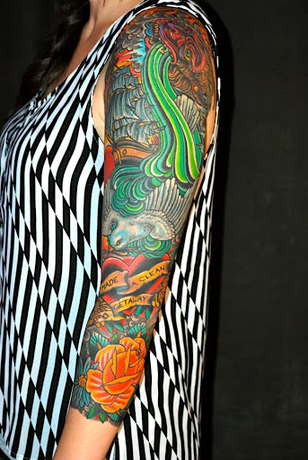 Explore snowboard tattoo ideas, creative tattoo ideas in Sedona, available at Ascension Tattoo