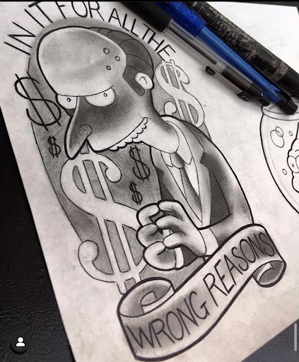 Explore colombia tattoo ideas, creative tattoo ideas in Los Angeles, available at Chaotic tattoos