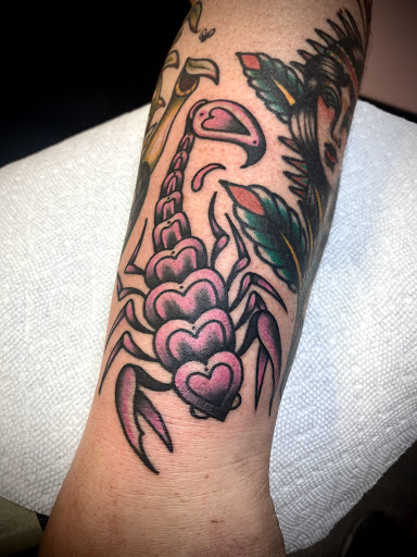 Explore number 3 tattoo ideas, creative tattoo ideas in New Orleans, available at TOUGH LOVE TATTOOS