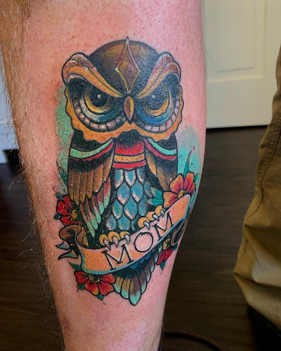 Explore dog name tattoo ideas, creative tattoo ideas in Marietta, available at Lure Tattooing & Piercing LLC