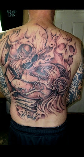 Explore mexican tattoo ideas for guys, creative tattoo ideas in Roanoke, available at RailYard INK