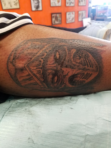 Explore coral tattoo ideas, creative tattoo ideas in Williamston, available at Lucky Tiger Tattoo studio