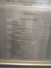 Ristorante Pizzeria Giardino à Cles menu