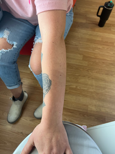 Explore half of sleeve tattoo ideas, creative tattoo ideas in Moberly, available at Blackheart Collective