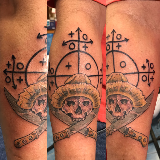 Explore scarlet witch tattoo ideas, creative tattoo ideas in Aurora, available at Ronin Tattoo Studio INC