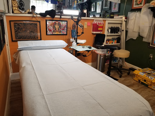 Explore mens foot tattoo ideas, creative tattoo ideas in North Charleston, available at Breakthrough Tattoo