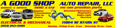 A GOOD SHOP AUTO REPAIR, LLC - Photo 2 - Car repair in Portland, OR, Portland