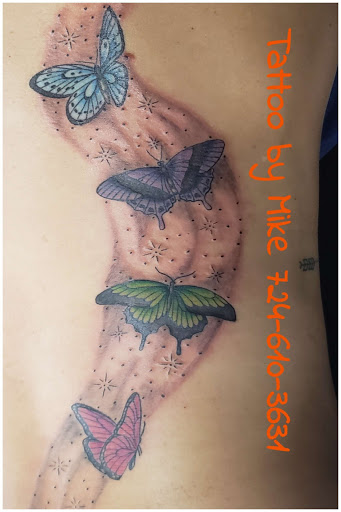 Explore cherry tattoo ideas, creative tattoo ideas in Latrobe, available at Wicked Hart Tattoo