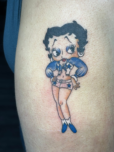 Explore twin tattoo ideas, creative tattoo ideas in Richland, available at The Green Room Tattoo Lounge