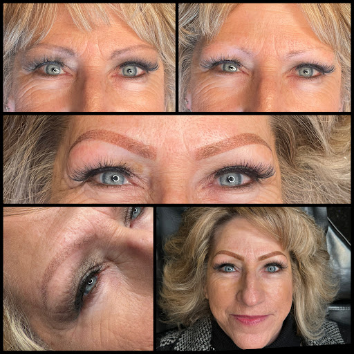 Explore quarter sleeve tattoo ideas, creative tattoo ideas in Peoria Heights, available at BeautiFULL Brows By Jen Microblading - Permanent Makeup Wild Honey Beauty Studio