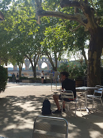 Atmosphère du Restaurant français Les Terrasses à Remoulins - n°4