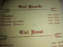 Antica Hostaria dei Ghiottoni à Rome menu