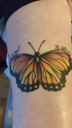 Explore army veteran tattoo ideas, creative tattoo ideas in Norfolk, available at Rocksteady Tattoo