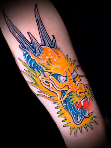 Explore lucifer tattoo ideas, creative tattoo ideas in Goose Creek, available at Red Kirin Tattoo