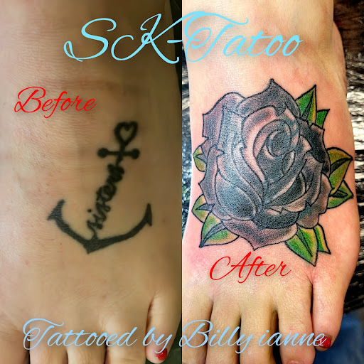 Explore baby tattoo ideas, creative tattoo ideas in Meridian, available at SK-Tattoo1