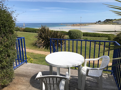 Les terrasses de la plage à Trestel à Trévou-Tréguignec