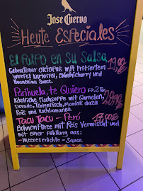 Restaurant La Rosa Mi Barrio à Hamburg menu