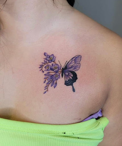 Explore spider tattoo ideas, creative tattoo ideas in Fort Wayne, available at Grade A Tattoos and Body Piercing