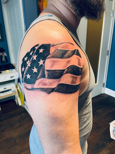 Explore baltimore ravens tattoo ideas, creative tattoo ideas in Arlington Heights, available at Studio M Tattoos