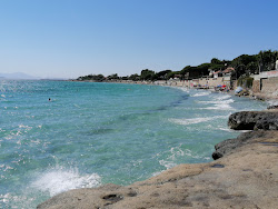 Foto von Spiaggia di Capitana und die siedlung