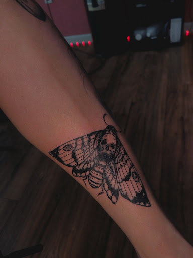 Explore patchwork tattoo ideas male, creative tattoo ideas in North Tonawanda, available at Dark Side Ink Tattoo Studio