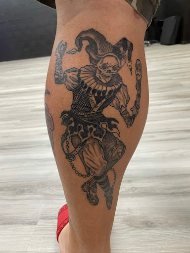 Explore tricep tattoo ideas, creative tattoo ideas in Ocala, available at The Black Sheep Tattoo Shop