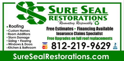 Roofing Contractor «Sure Seal Restorations LLC», reviews and photos, 320 W Country Club Dr, Bloomington, IN 47403, USA