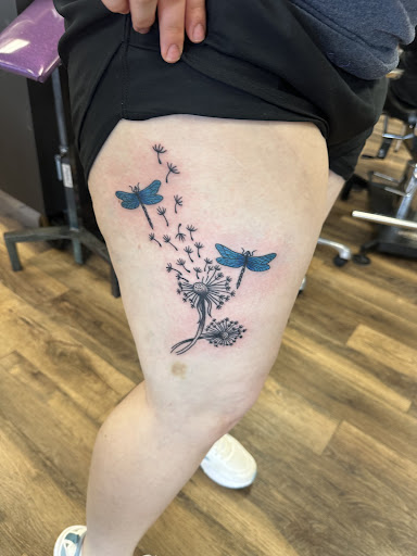 Explore forearm rose tattoo ideas, creative tattoo ideas in Leavenworth, available at Righteous Tattoo Studio