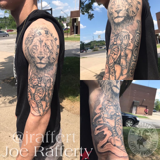 Explore islam tattoo ideas, creative tattoo ideas in Kent, available at War Horse Ink