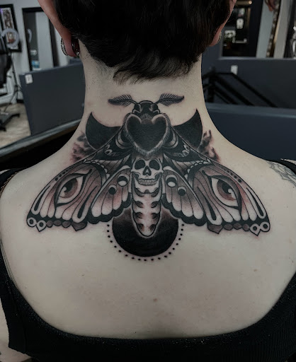 Explore hamsa hand tattoo ideas, creative tattoo ideas in Colorado Springs, available at West Side Tattoo