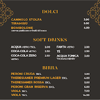 Menu / carte de Panzerotteria Stolfa à Altamura