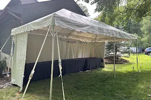 Small town party tents image