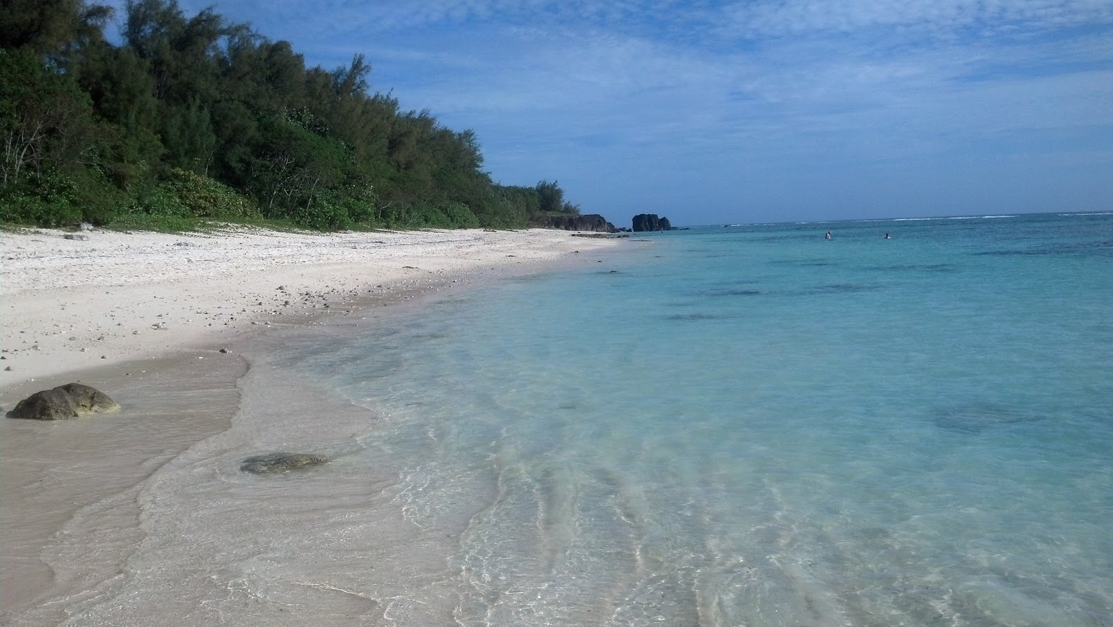 Zdjęcie Pue Stream Beach z proste i długie