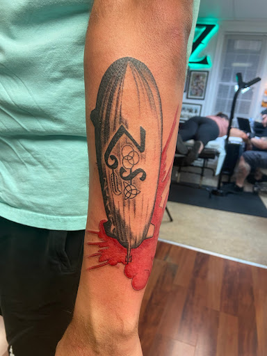 Explore heart on my sleeve tattoo ideas, creative tattoo ideas in Virginia Beach, available at Studio Evolve